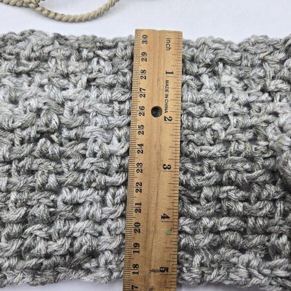 Terrier Schnauzer Breed Puppy Dog Gray Neck Scarf Crochet Handmade byBren - Picture 7 of 7